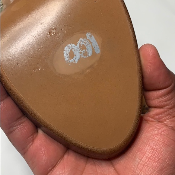 Coach Libertie Python print strappy heels - Picture 7 of 10